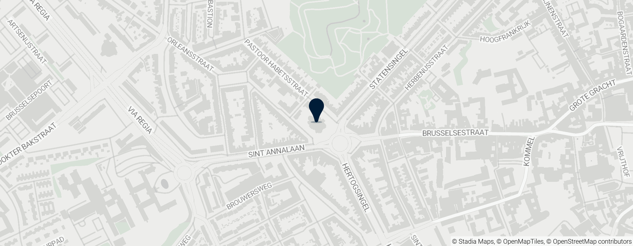 Map of St. Lambertus Church