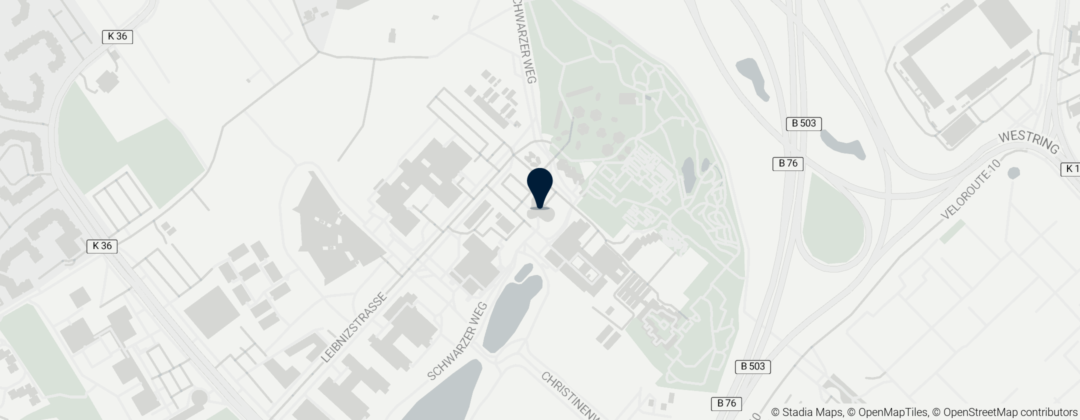 Map of University of Kiel