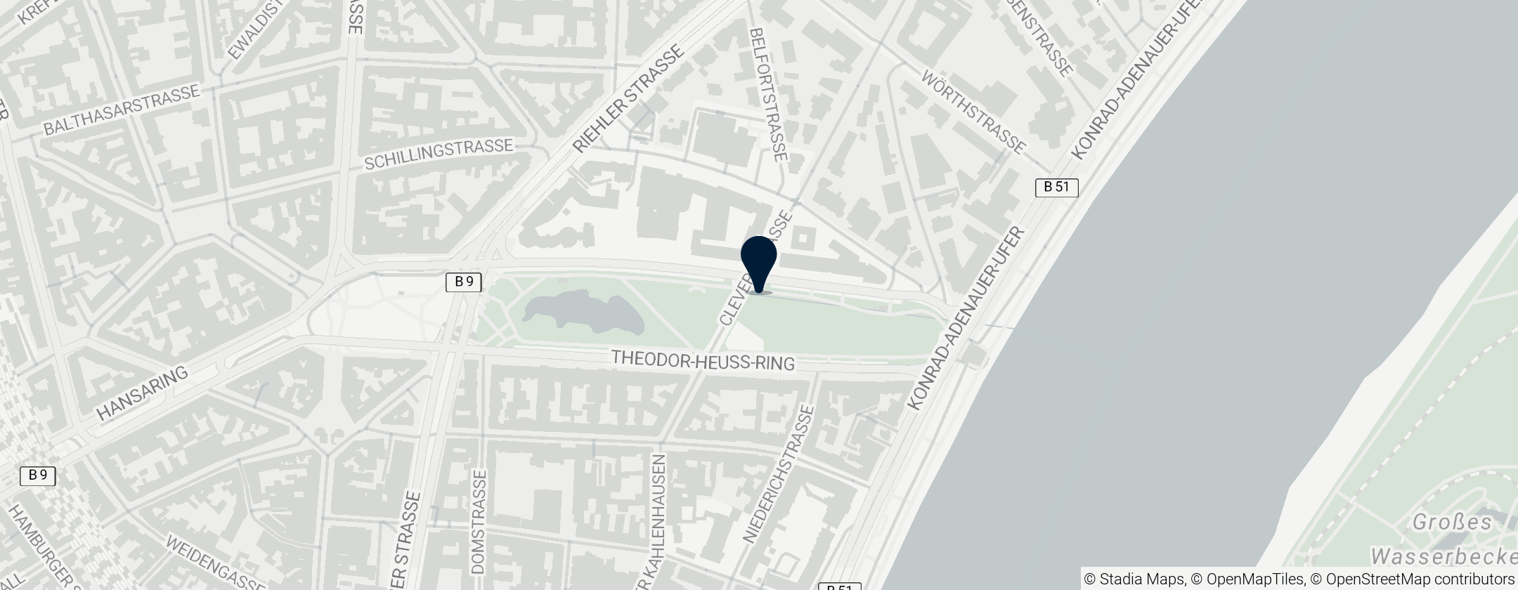 Map of Cologne sewerage system