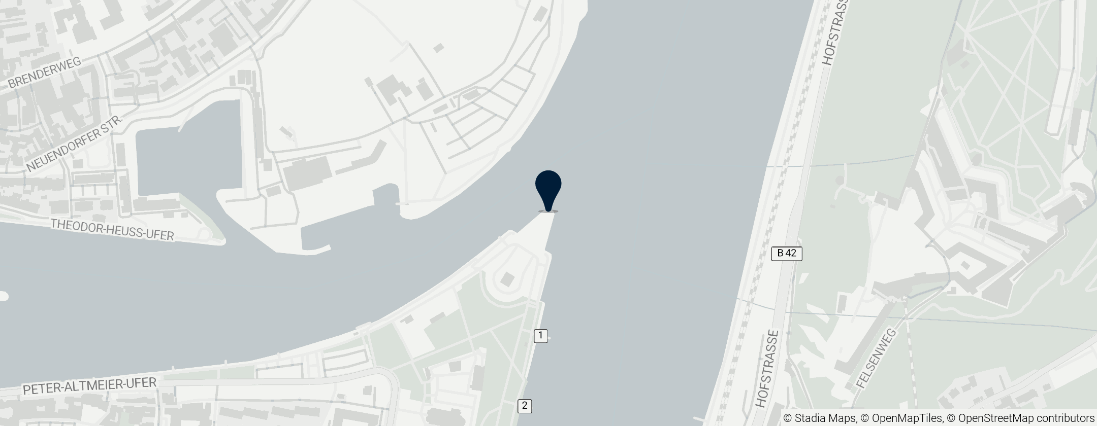 Map of Deutsches Eck