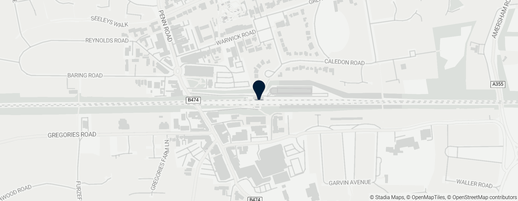 Map of Station Beaconsfield