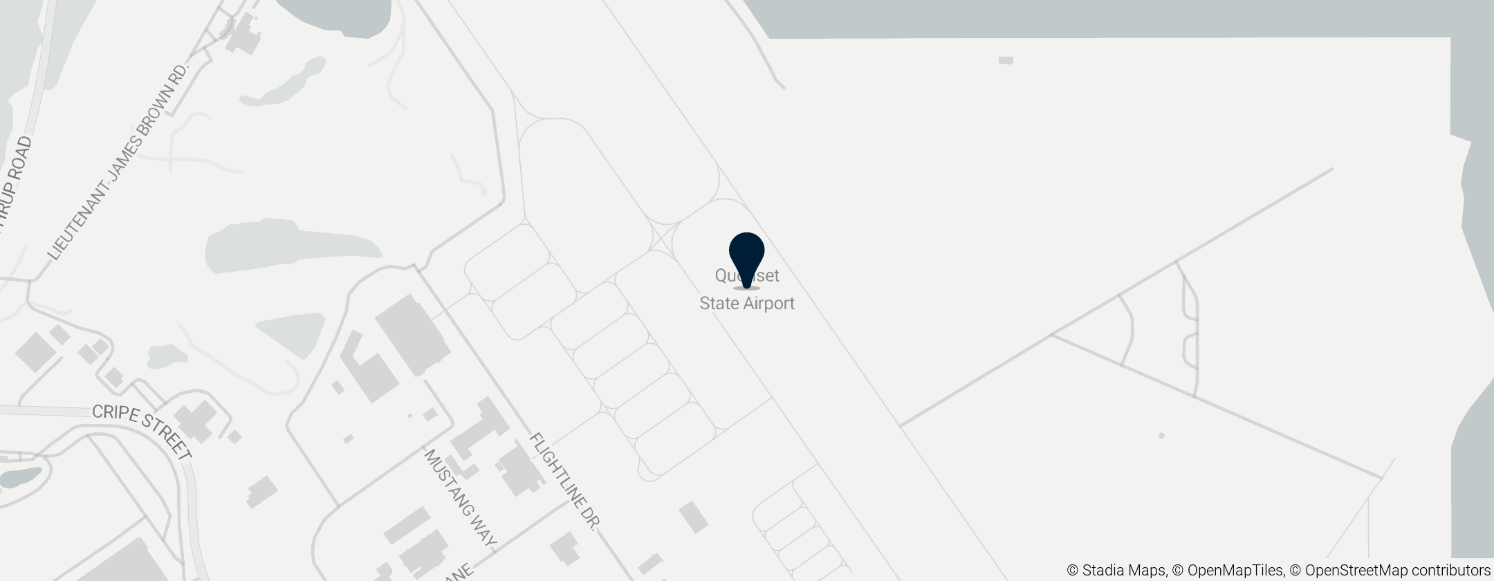 Map of Quonset State Airport