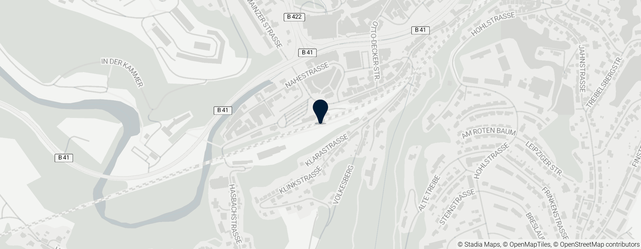 Map of Station Idar-Oberstein