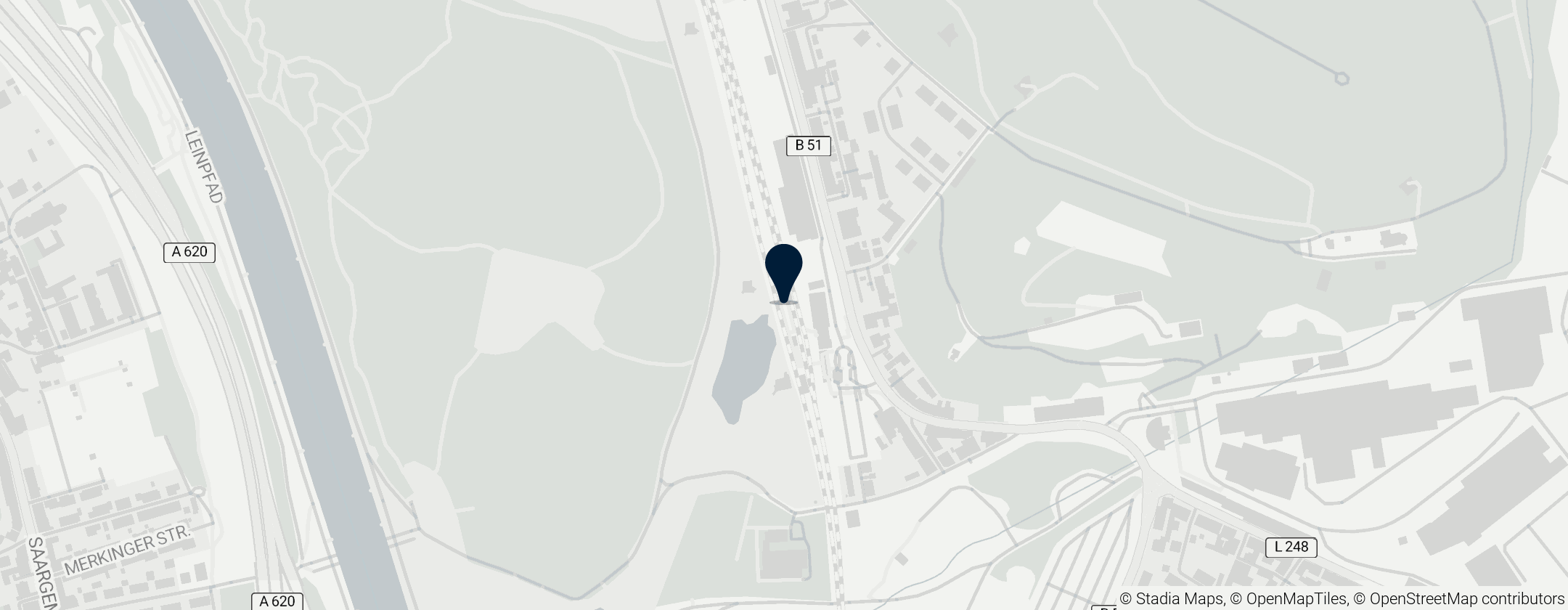 Map of Gare de Brebach