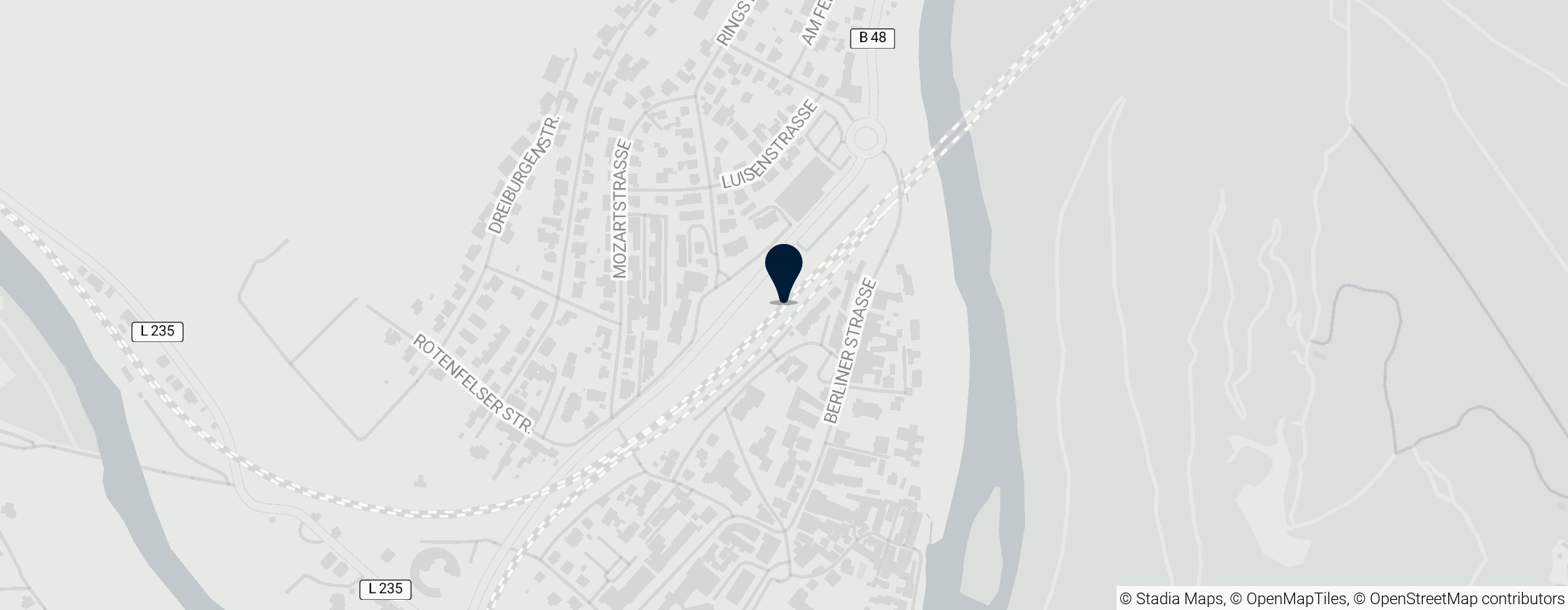 Map of Bad Münster am Stein station