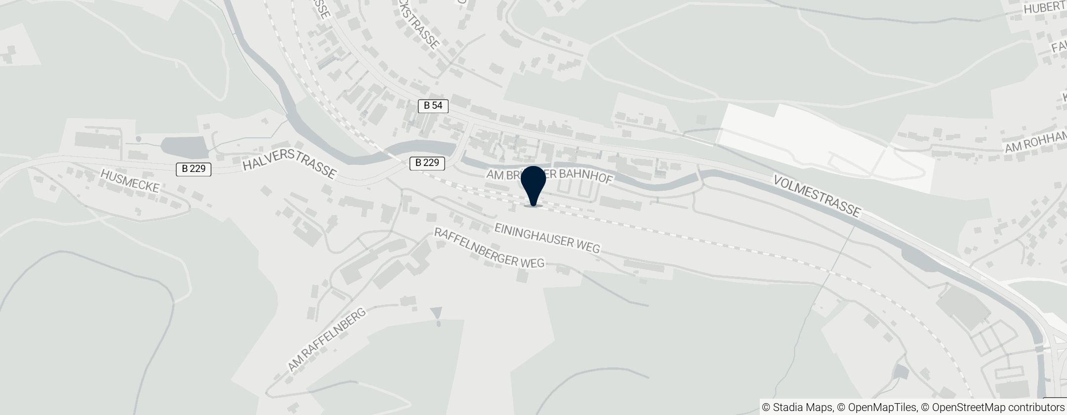 Map of Вокзал Люденшайд-Брюгге