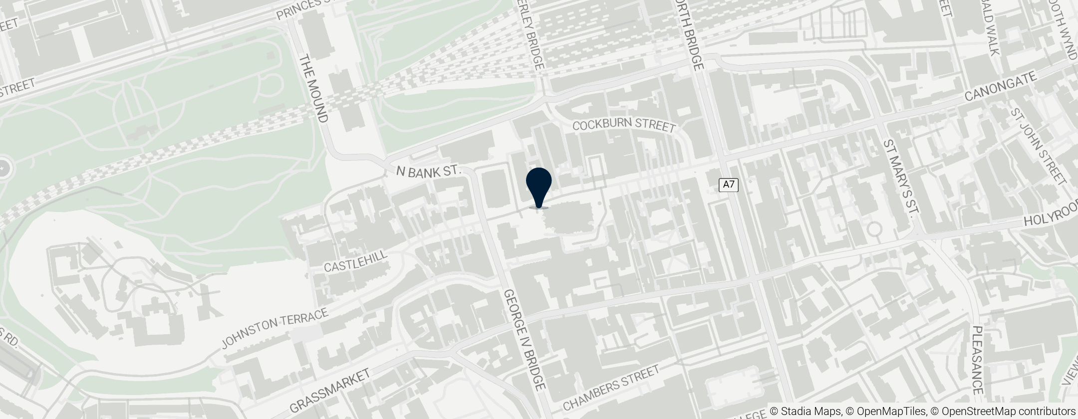 Map of Heart of Midlothian