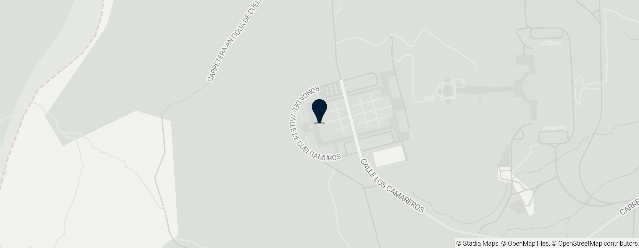 Map of Valley of the Fallen