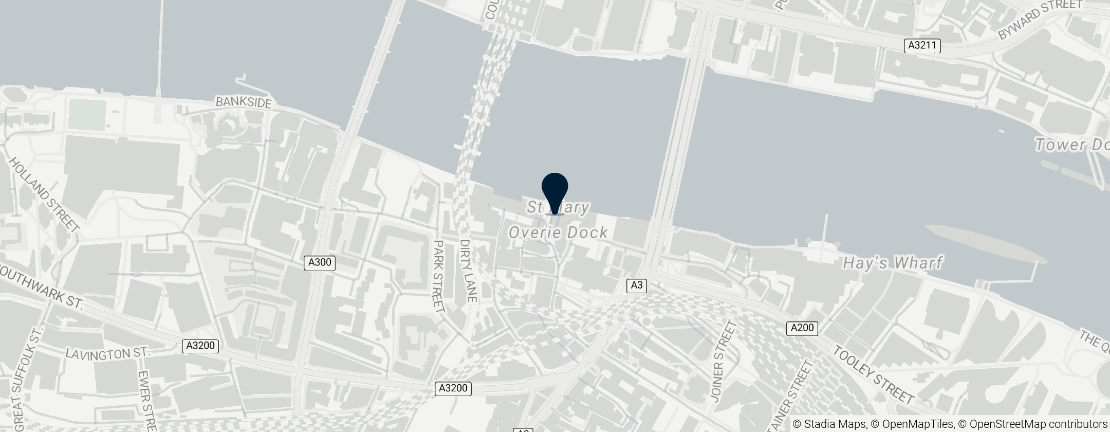 Map of Golden Hinde