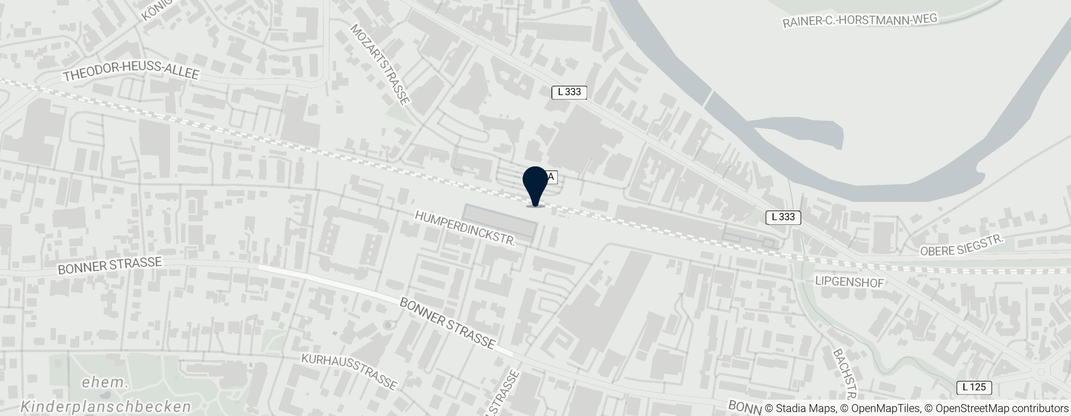 Map of Station Hennef