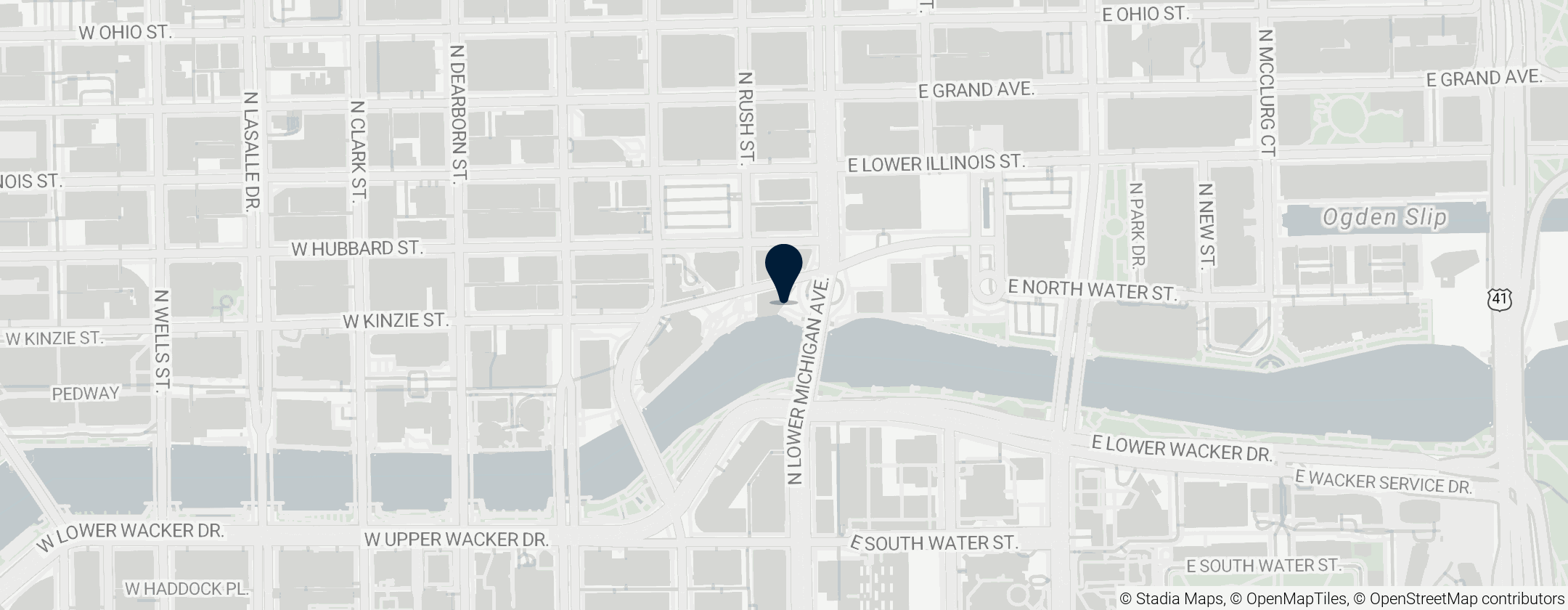 Map of Wendella Sightseeing Boats