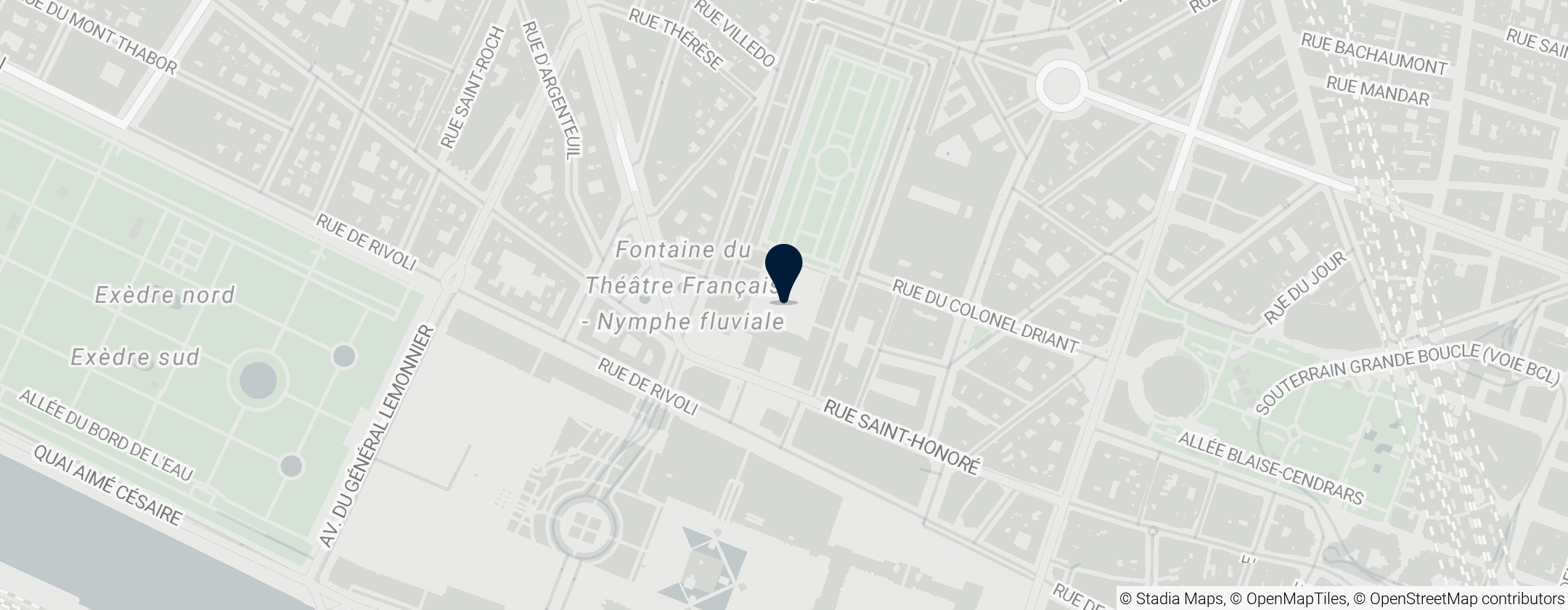 Map of Les Deux Plateaux