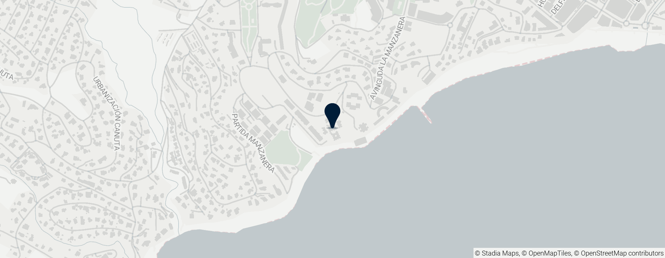 Map of La Muralla Roja