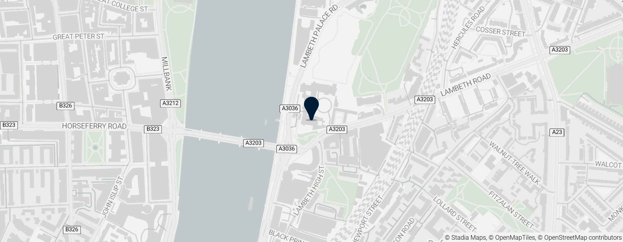 Map of Garden Museum