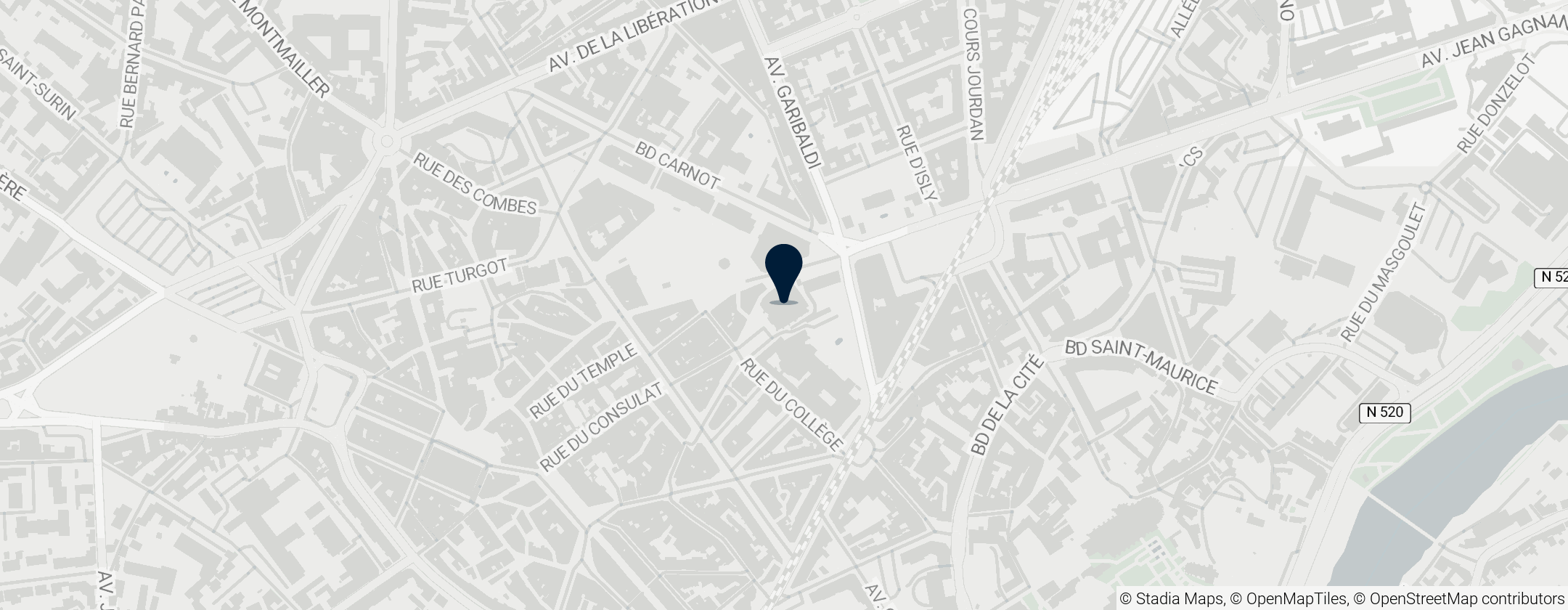 Map of Church of St. Pierre du Queyroix