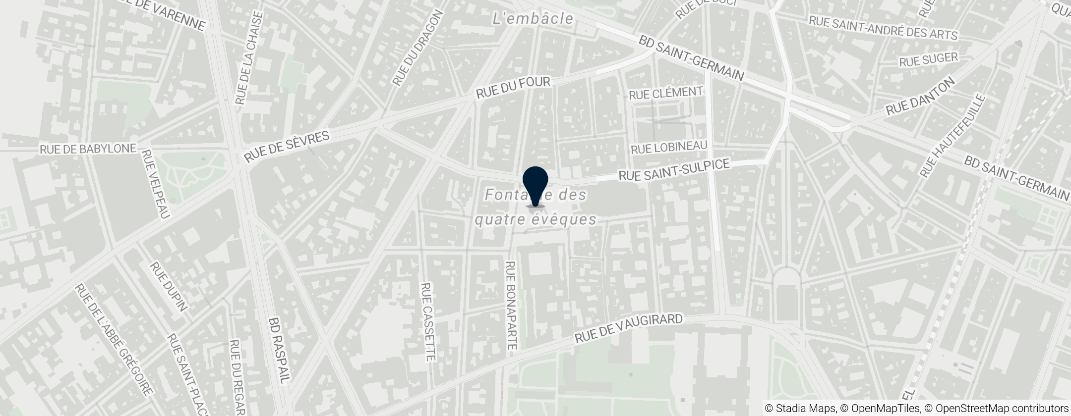 Map of Fontaine Saint-Sulpice