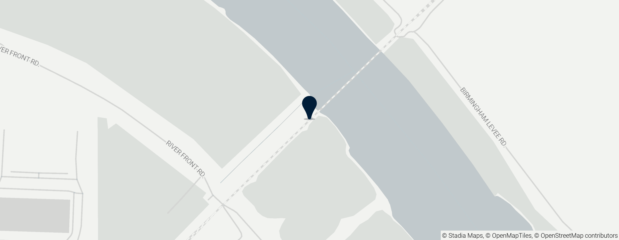 Map of Harry S. Truman Bridge