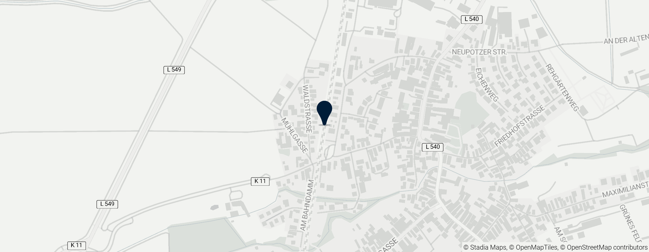 Map of Rheinzabern Bahnhof