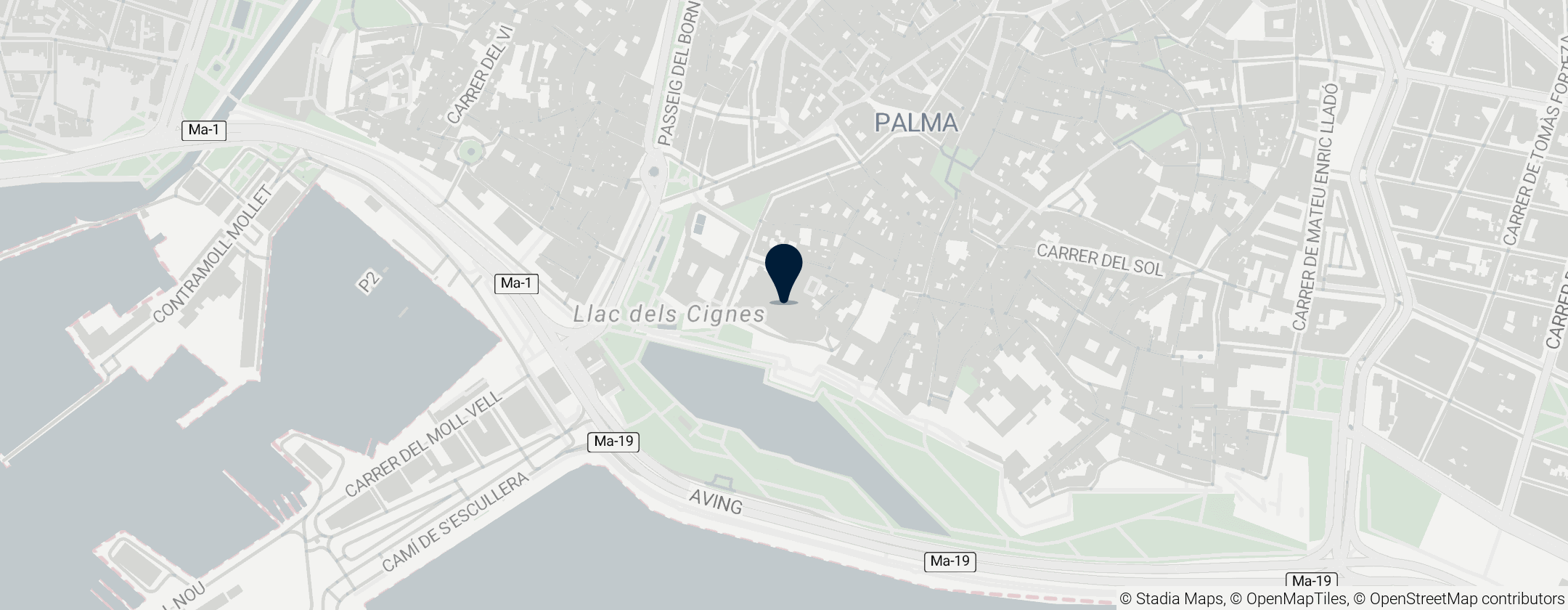 Map of Palma Cathedral