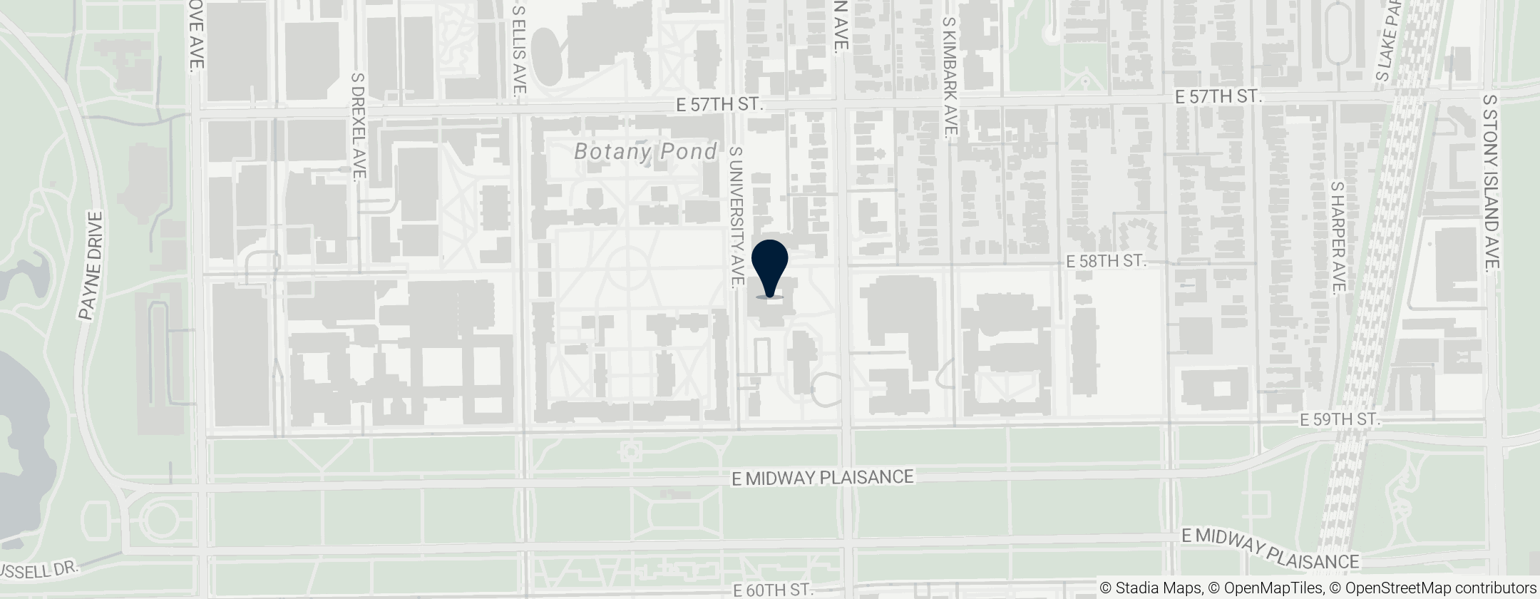 Map of Oriental Institute