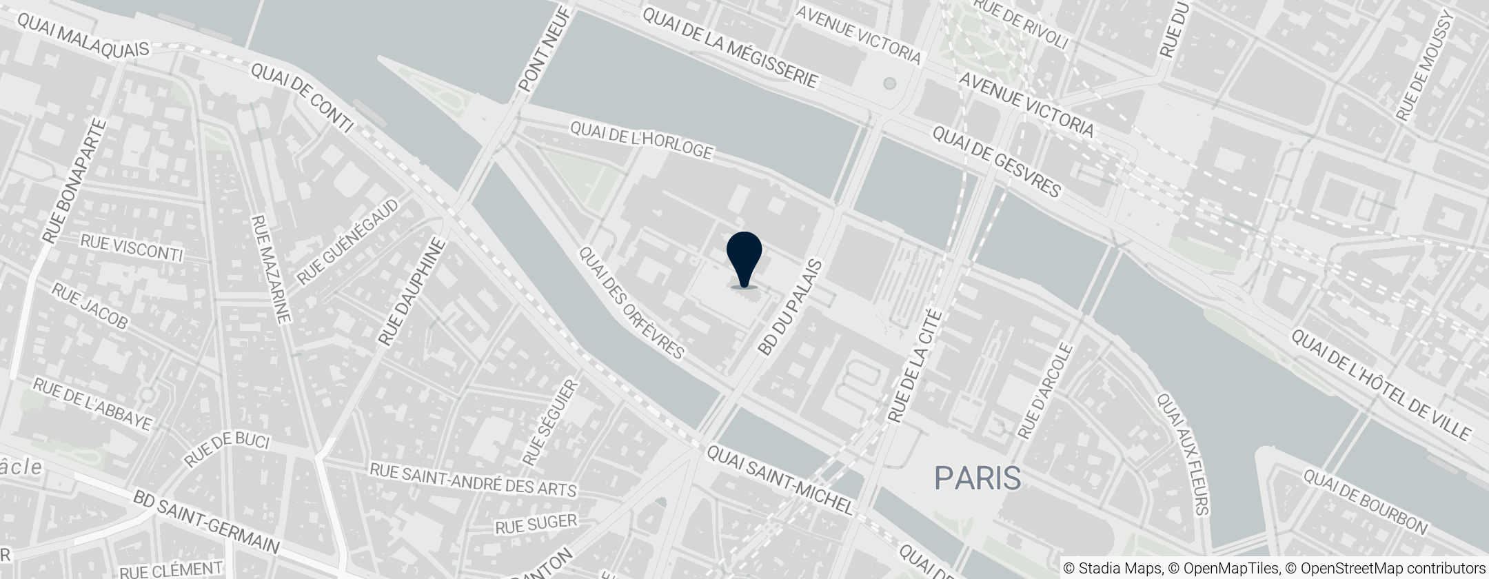 Map of Sainte-Chapelle