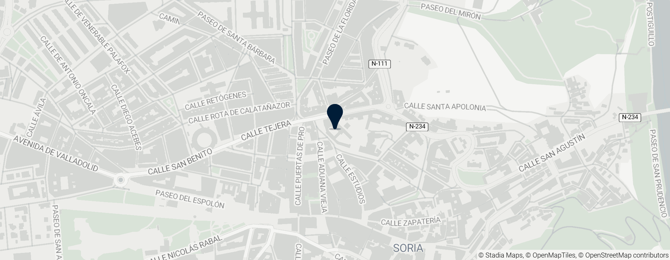 Map of Church of Saint Dominic