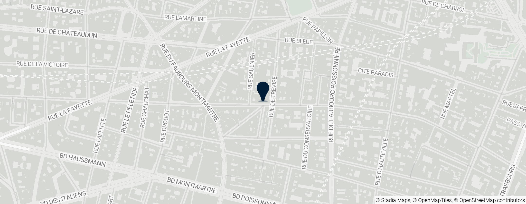 Map of Folies Bergère