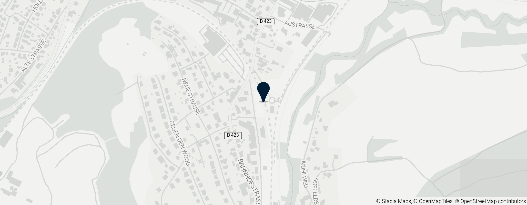 Map of Altenglan station