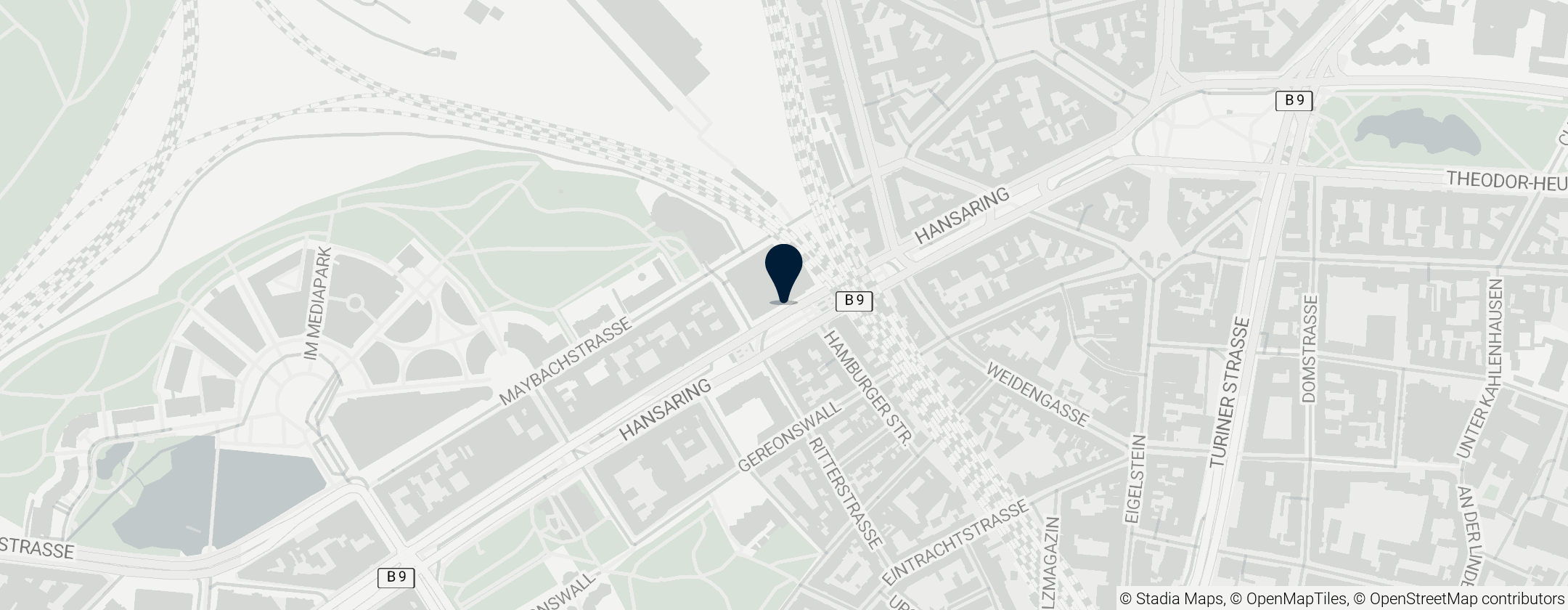 Map of Hansahochhaus