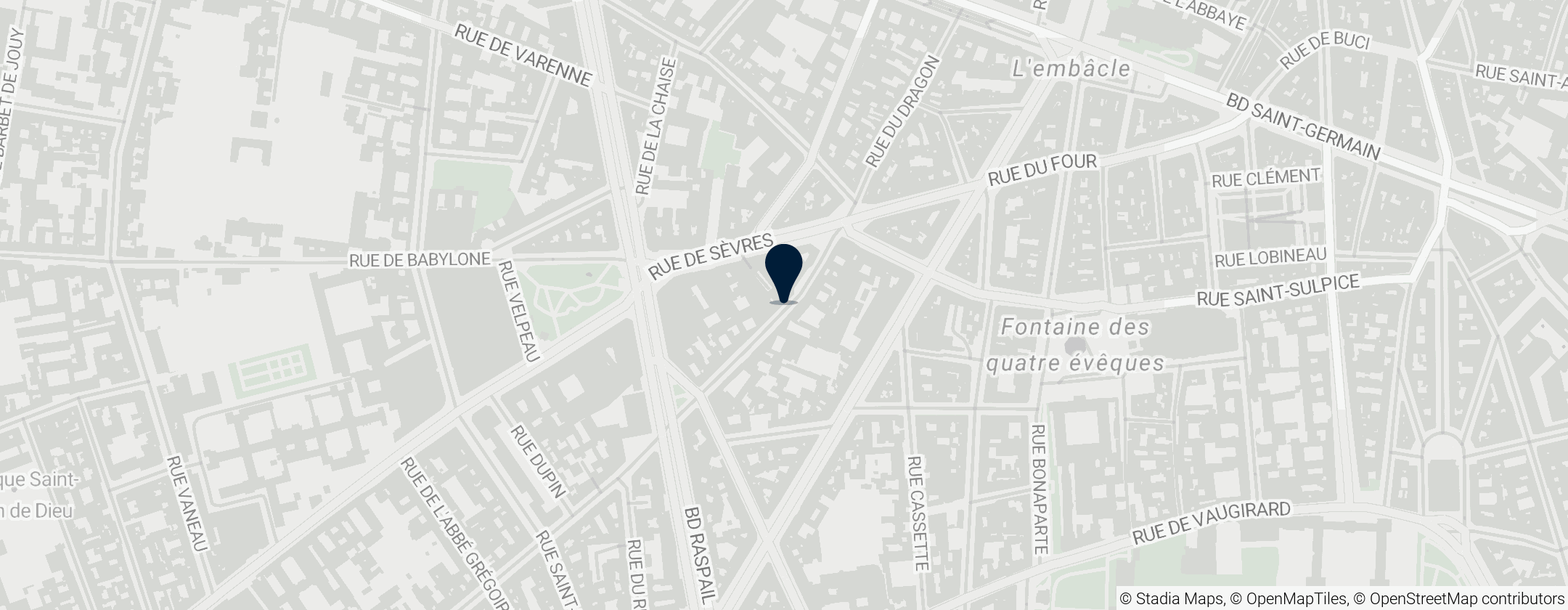 Map of Poilâne Bakery