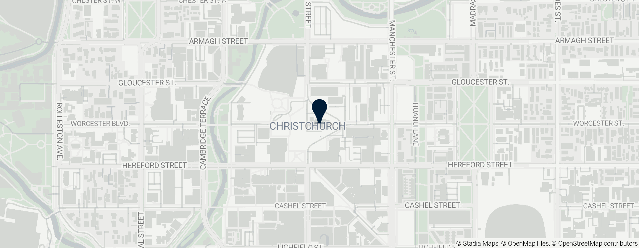 Map of ChristChurch Cathedral
