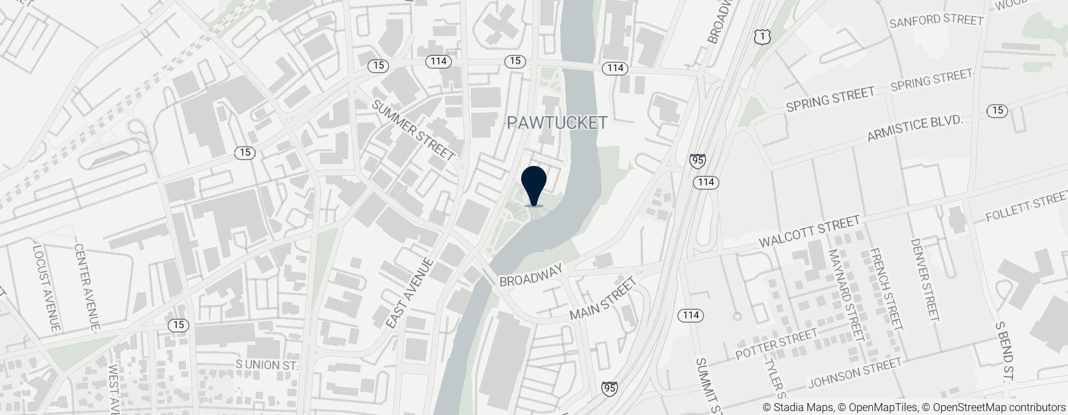 Map of Slater Mill