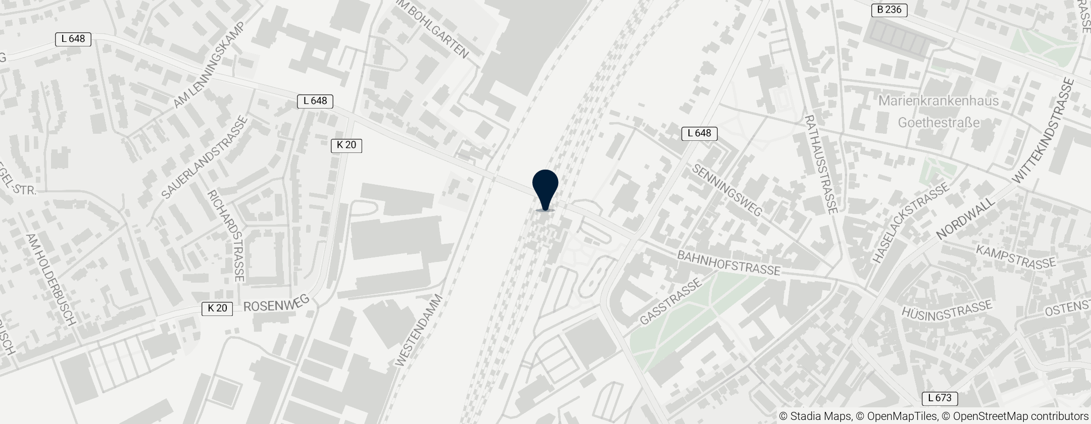 Map of Station Schwerte