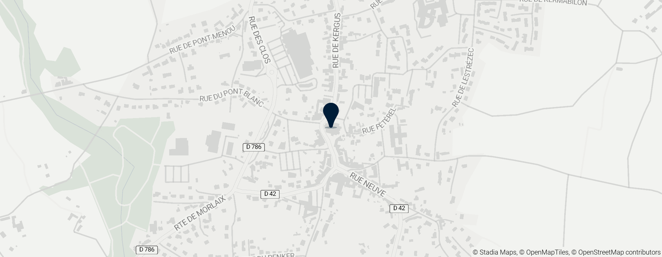 Map of Église Saint-Efflam de Plestin-les-Grèves