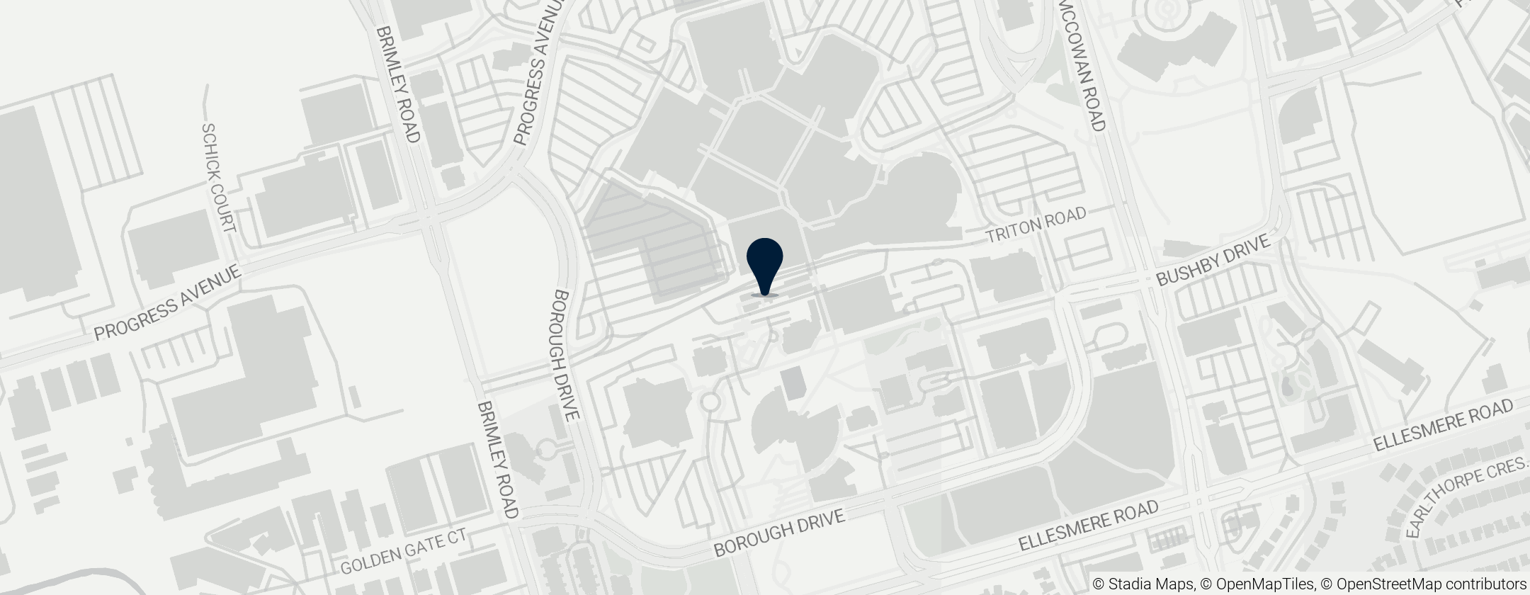 Map of Scarborough Centre