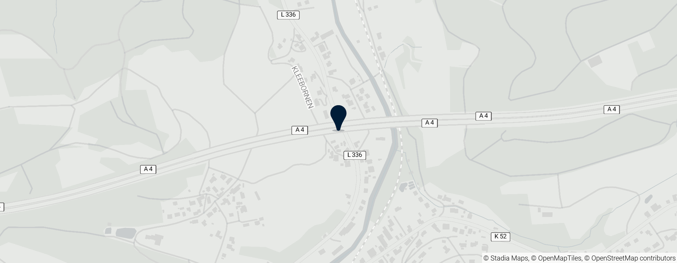 Map of Wiehltal bridge