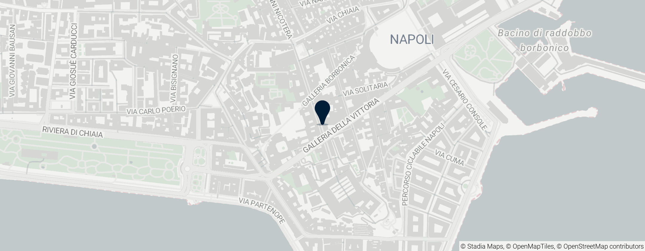 Map of Palazzo Serra di Cassano