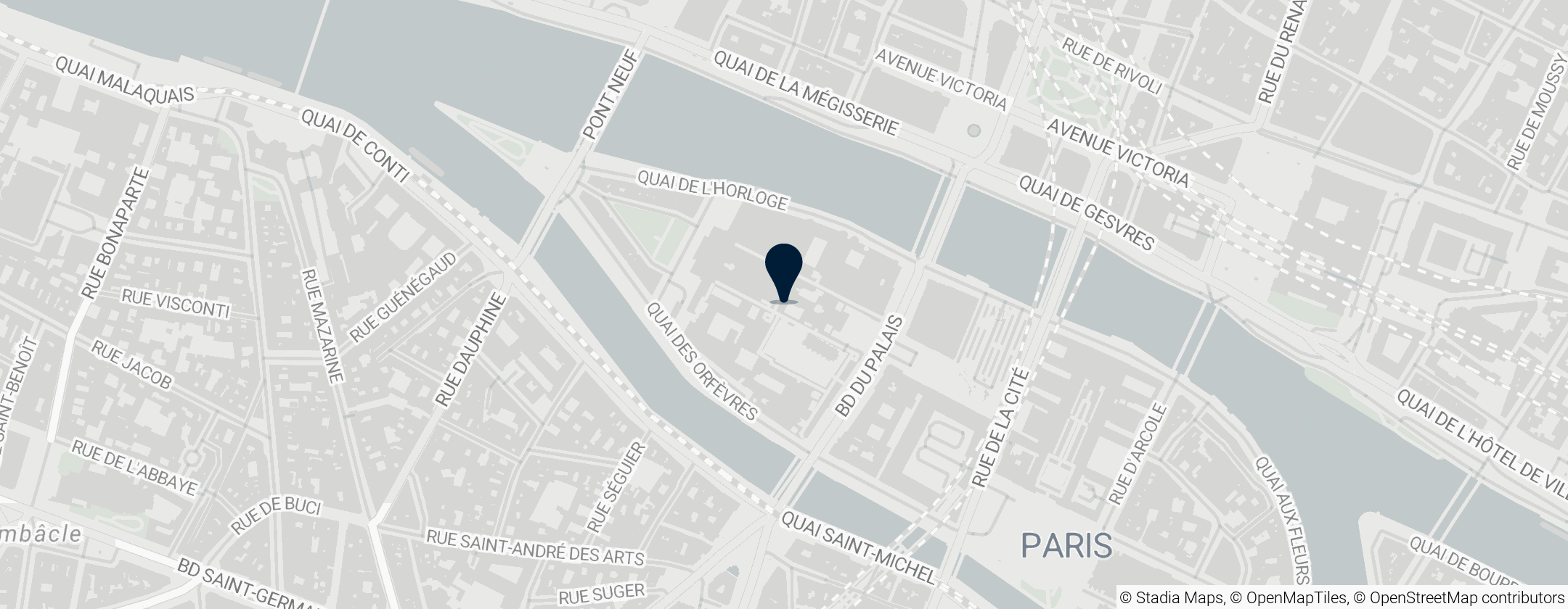 Map of Palace of Justice