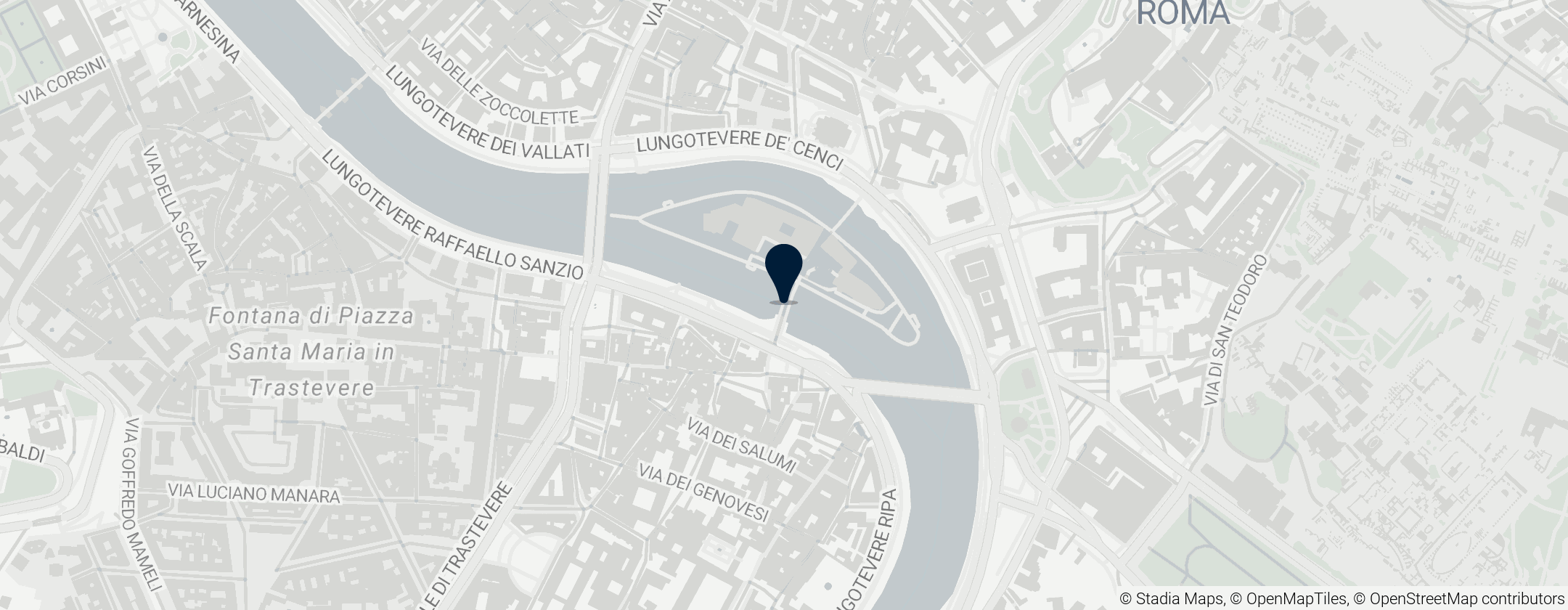 Map of Puente Cestio