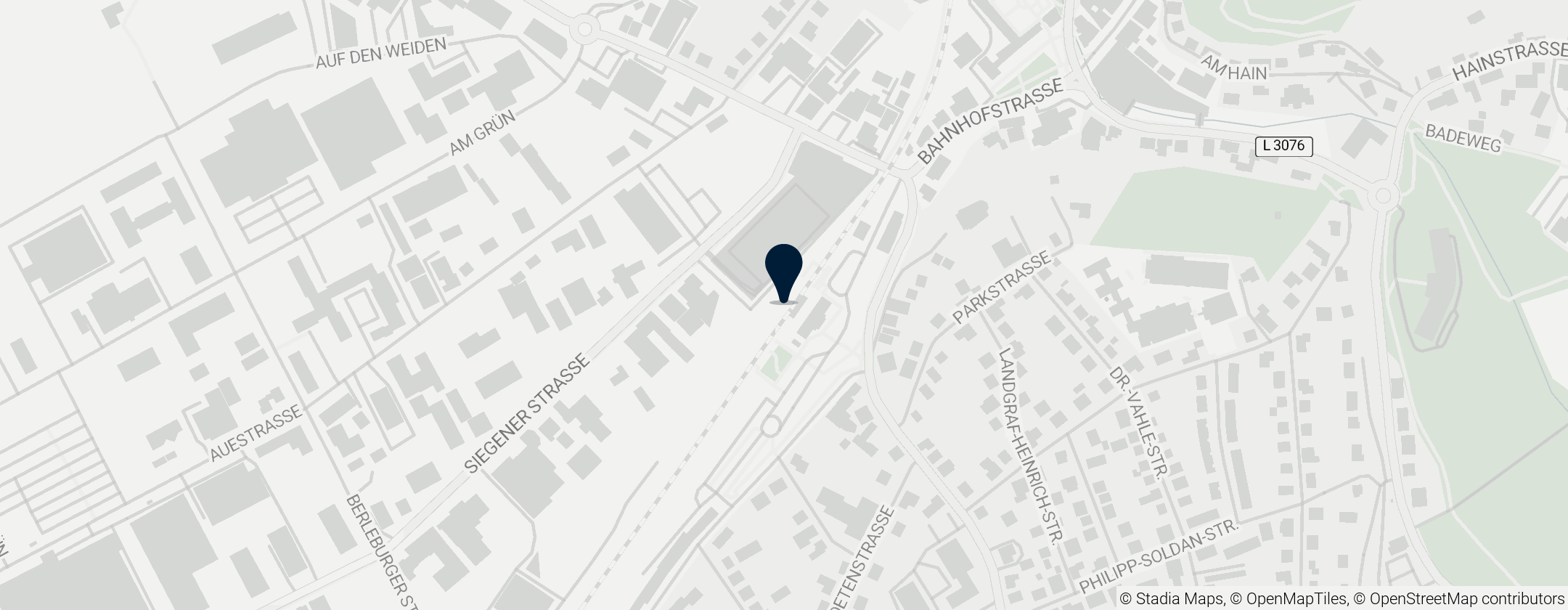 Map of Station Frankenberg