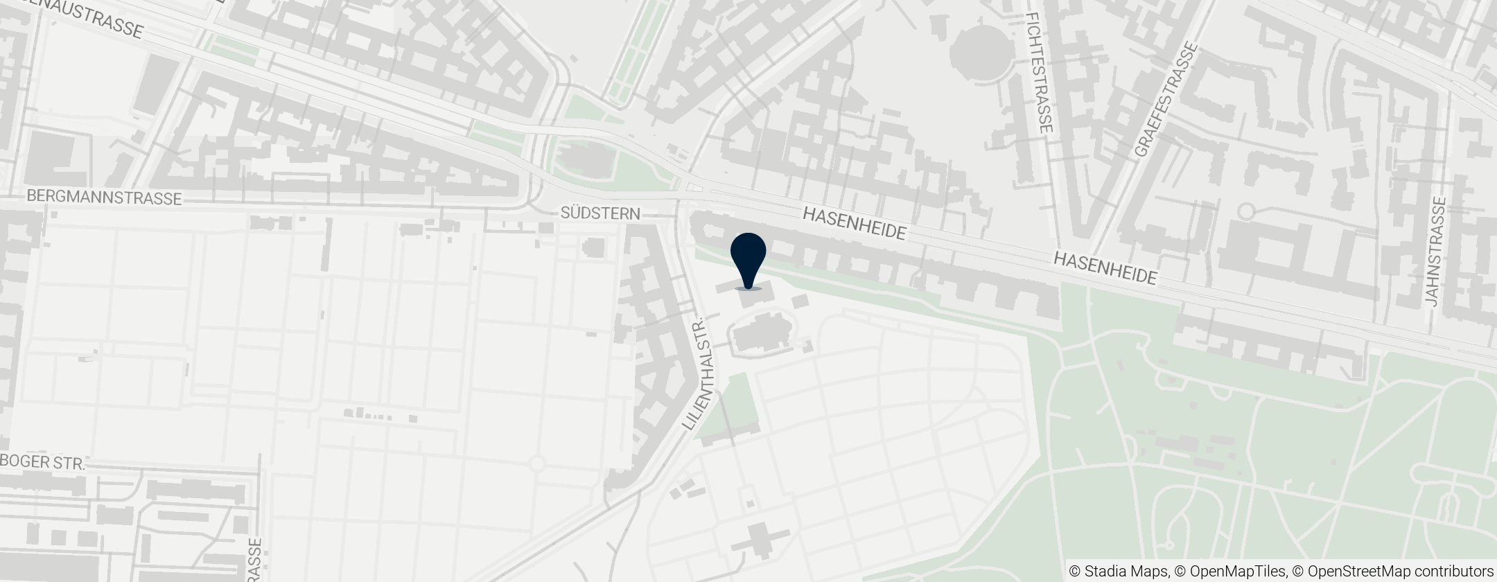 Map of Apostolic Nunciature in Germany