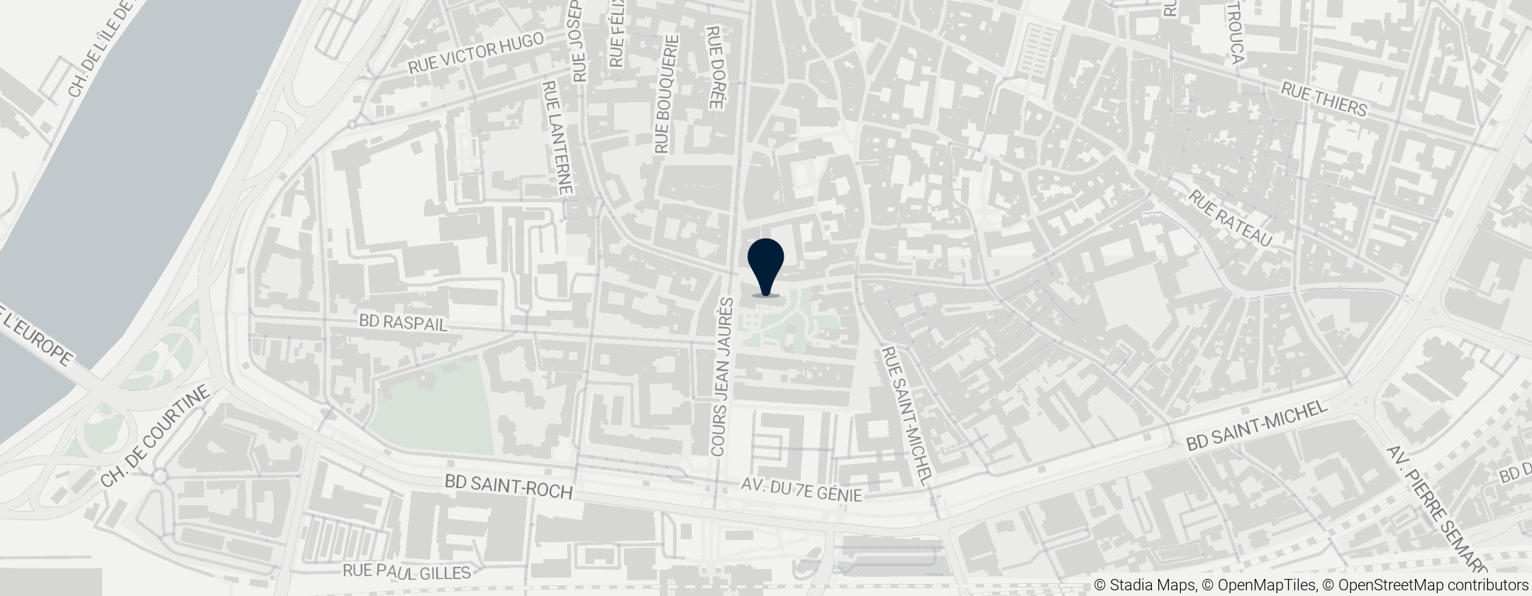 Map of St Martial Temple