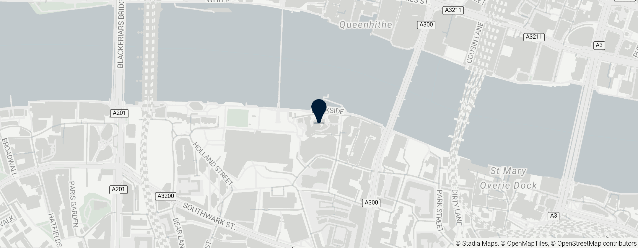 Map of Shakespeare's Globe