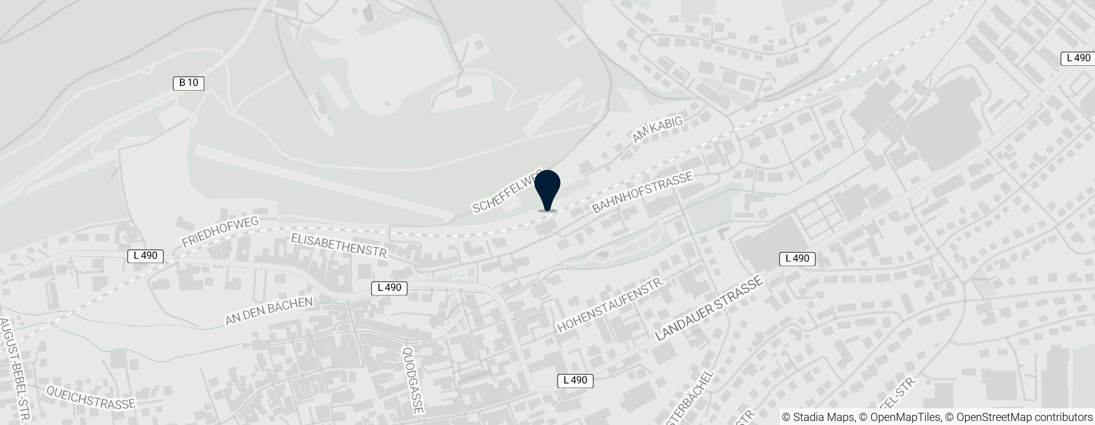 Map of Annweiler am Trifels station