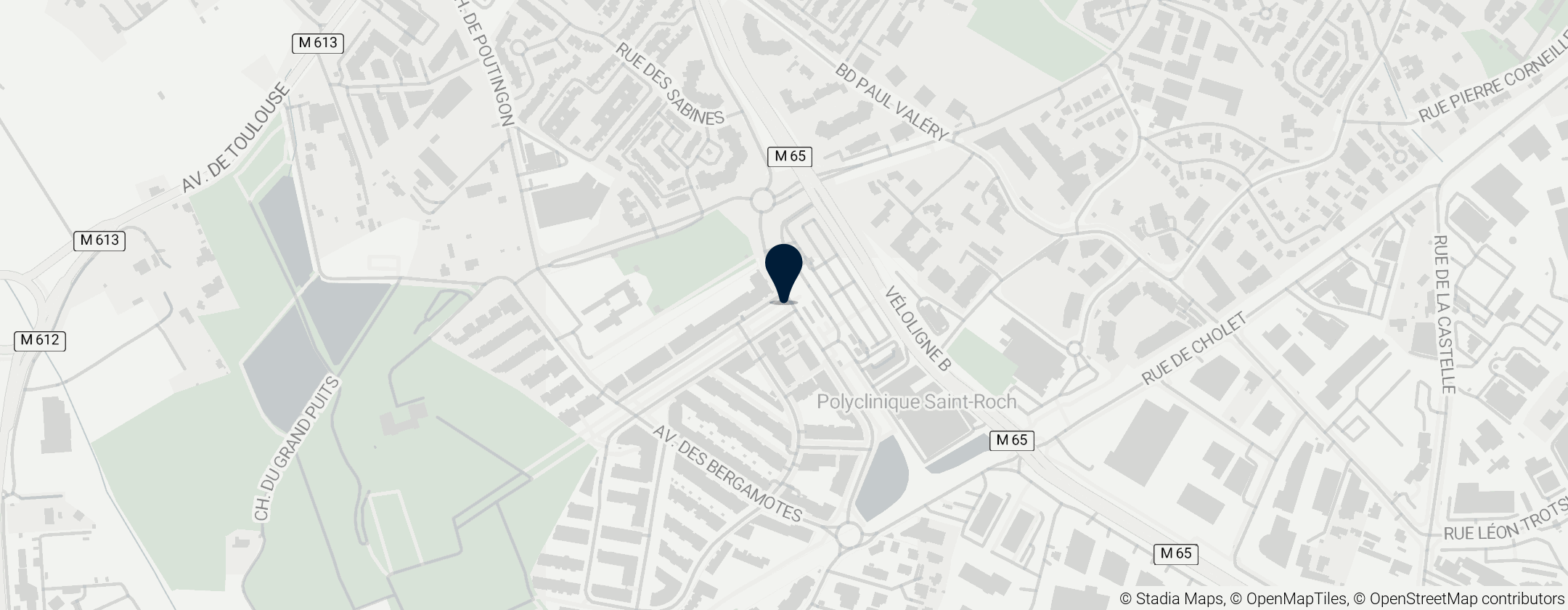 Map of Albizia julibrissin