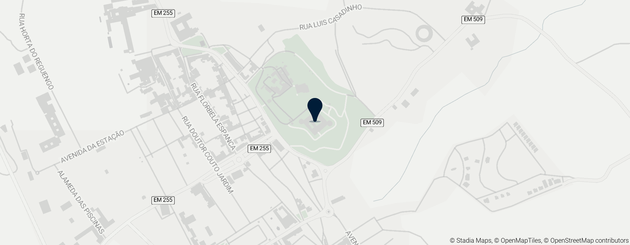 Map of Castle of Vila Viçosa