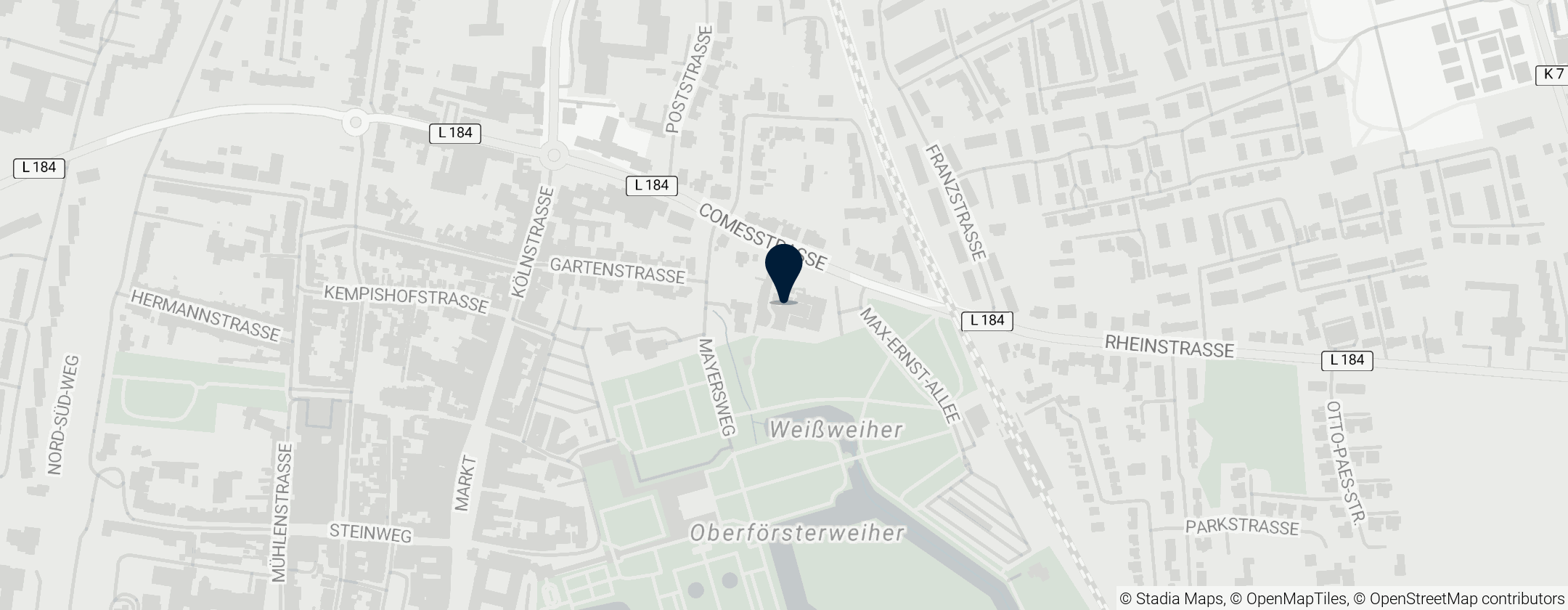 Map of Max-Ernst-Museum