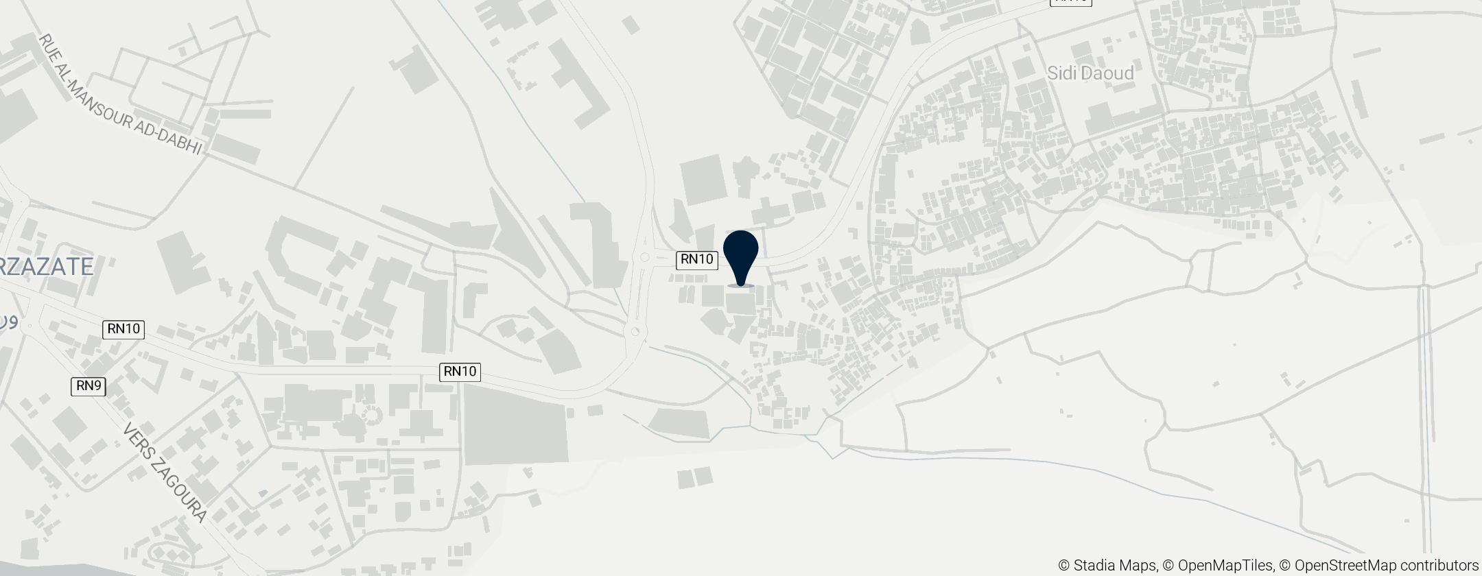 Map of Taourirt Kasbah