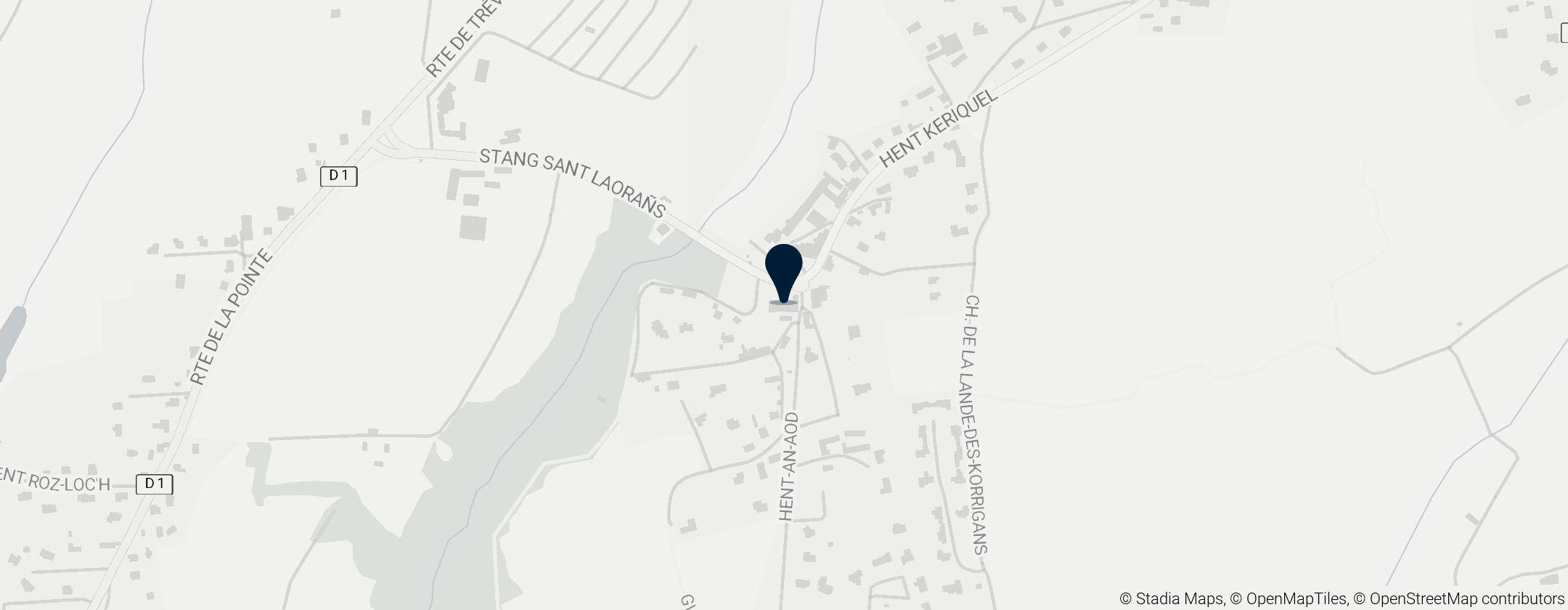 Map of Saint-Philibert's chapel