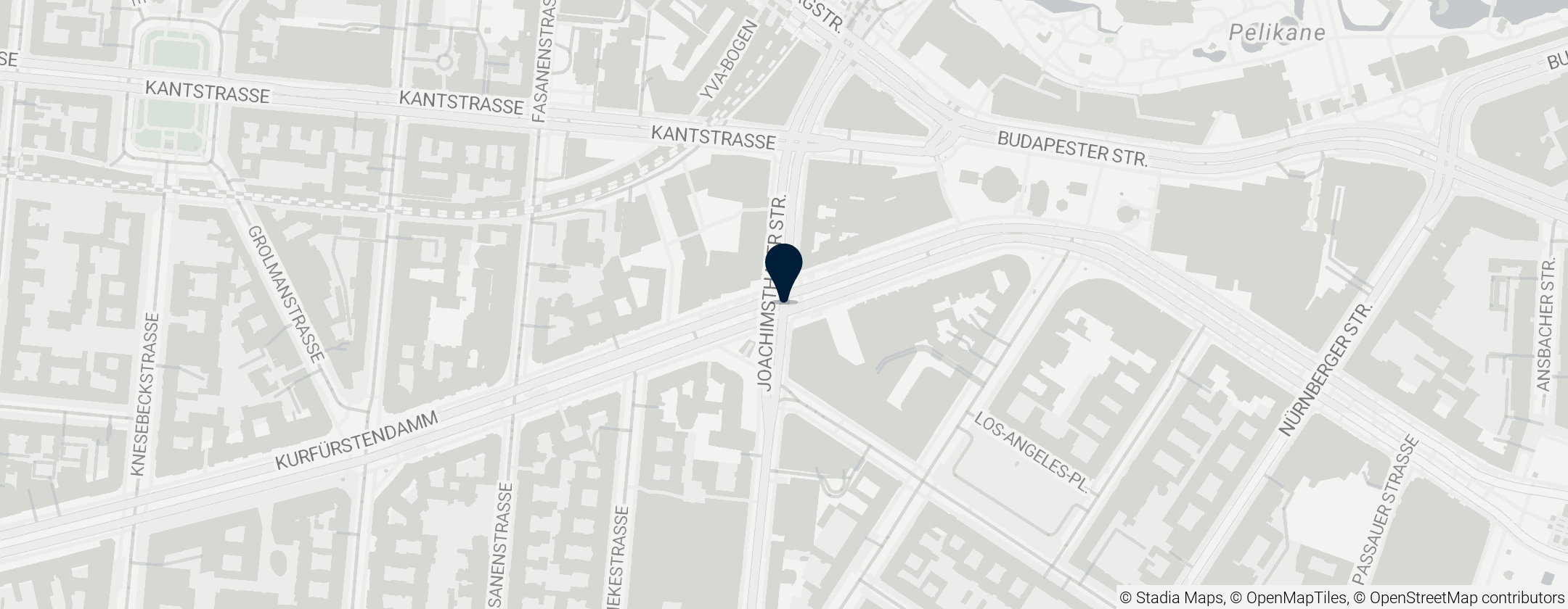 Map of Kurfürstendamm